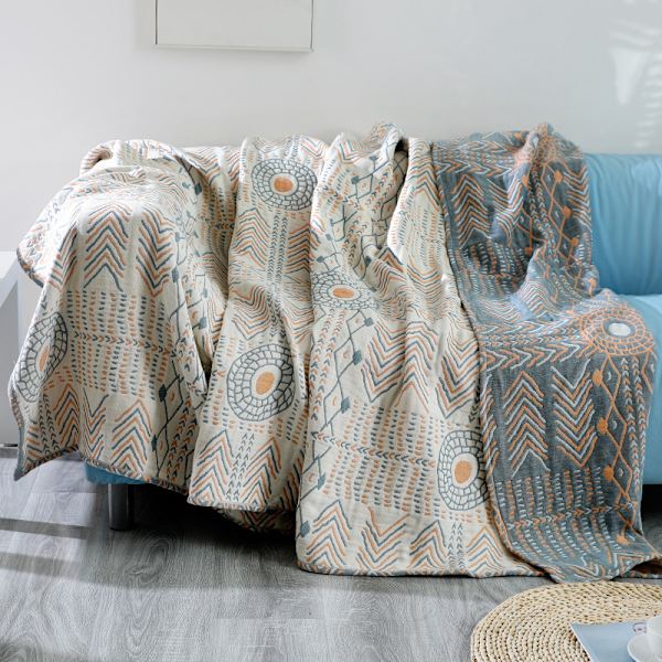 4 bomulls sofaovertrekk for 2 puter, sofaovertrekk i seksjoner