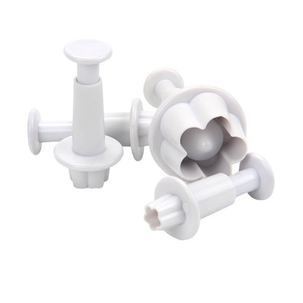 (12 Pakke 4 Design) Kakeform Silikon Baking, 12 Delers Sett