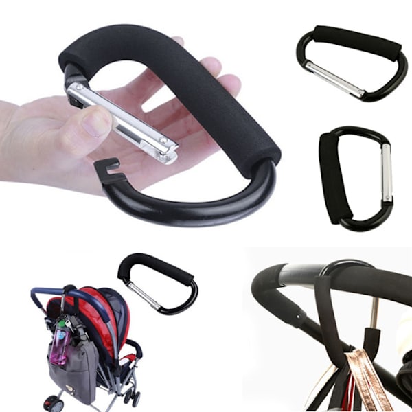 Baby Multi Stroller Tillbehör Hook Stroller Organizer Shopping
