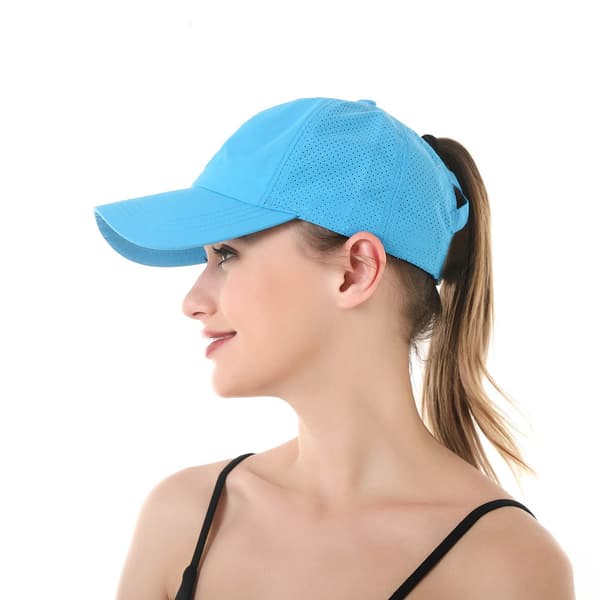 Wekity Cross Ponytail Dam Basebollkeps för Kvinnor