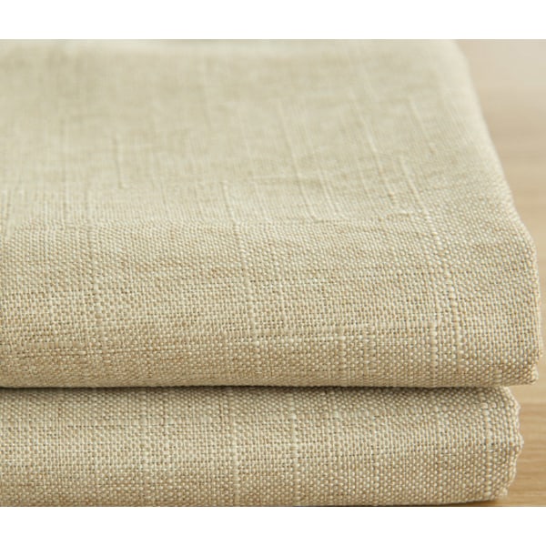 Beige, 2 m x 1,48 m bordslöpare i jute