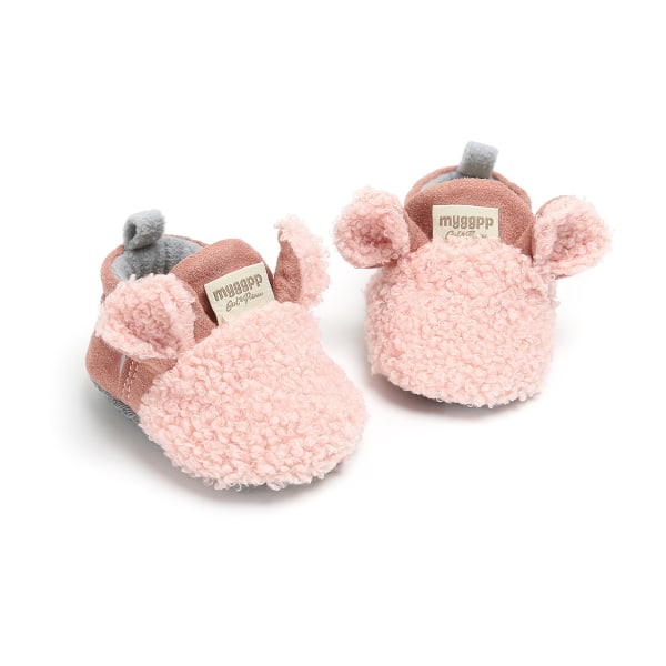 Koselige fleece tøfler for babygutter og jenter