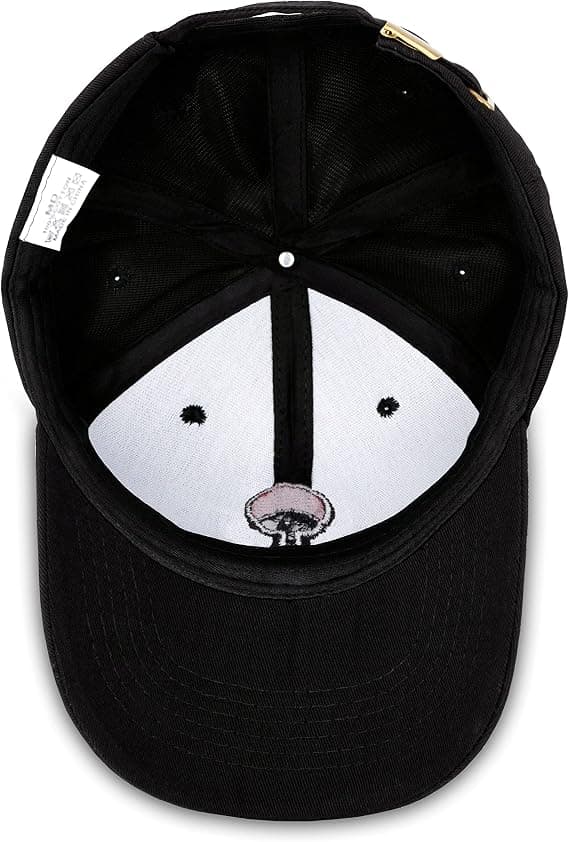 Anime Naruto Baseball Cap Justerbar Hatt Snapback Cap Böjd Bri