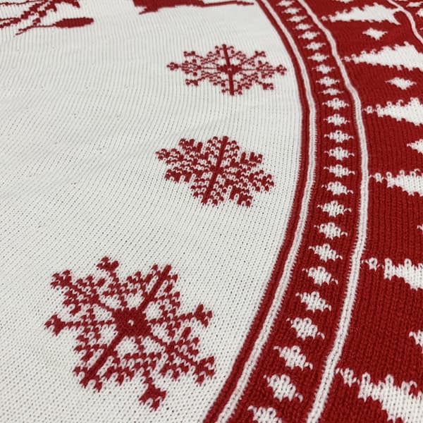 Julgrans kjol stickad julgrans kjol julgran förkläde kni