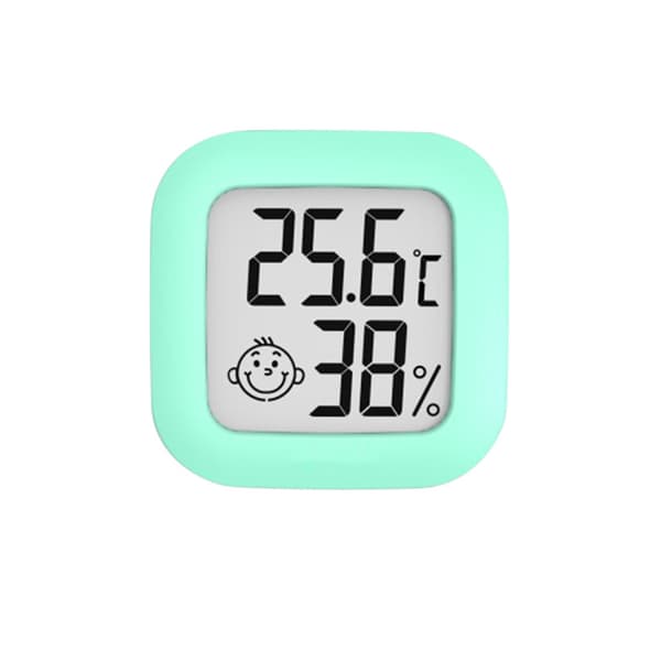 (3 stk) Mini innendørs termometer hygrometer, digital termo hy