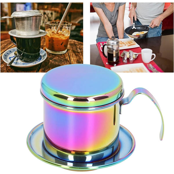 Vietnamesisk kaffefilter, Vietnamesisk kaffemaskine, rustfrit stål