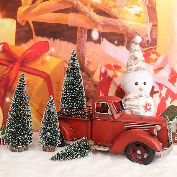 Miniatyr julgran skrivbords julgran liten tall