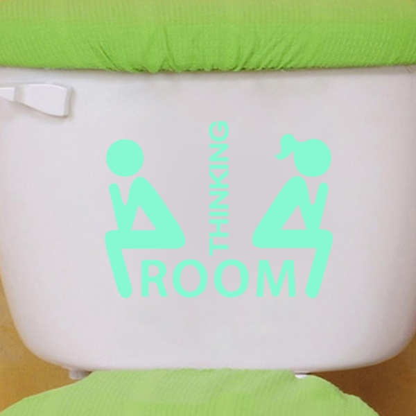 Hohtavat tarrat, hauska seinätarra WC:hen, kylpyhuoneeseen, keittiöön,