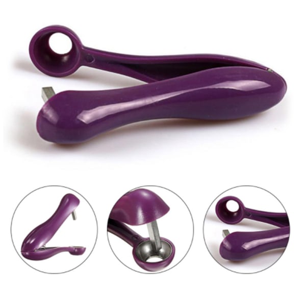 Kirsebærkerner, køkkenudstener, pressekerner (Violet)