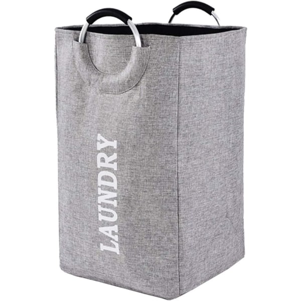 Hopfällbar tvättkorg med handtag, tvättkorg, tvättkorg