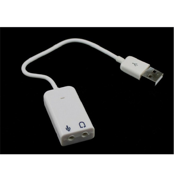 Kannettava tietokoneen USB-kaapeli 7.1 Ulkoinen äänikortti Yksittäinen tietokone Des