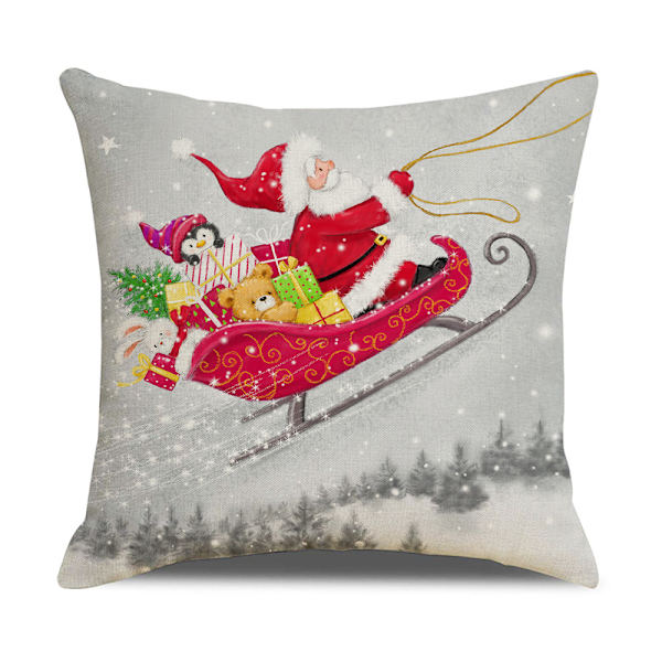 Putetrekk 45 x 45 putetrekk sett med 4 putevar Christma