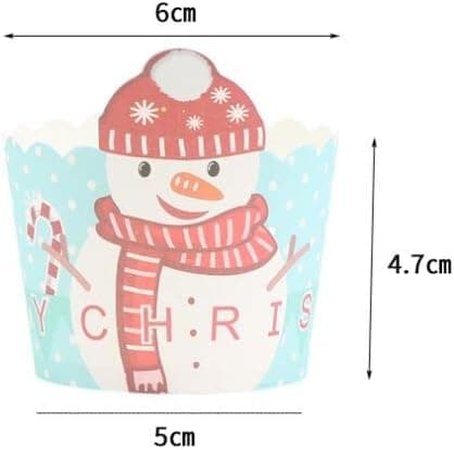 50 stk. papir cupcake liners, cupcake liners, engangs muffin L