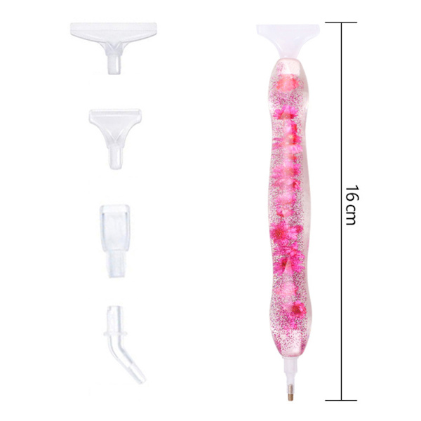 5D Resin Diamantmaleri Sting Drill Pen til Broderi Syning