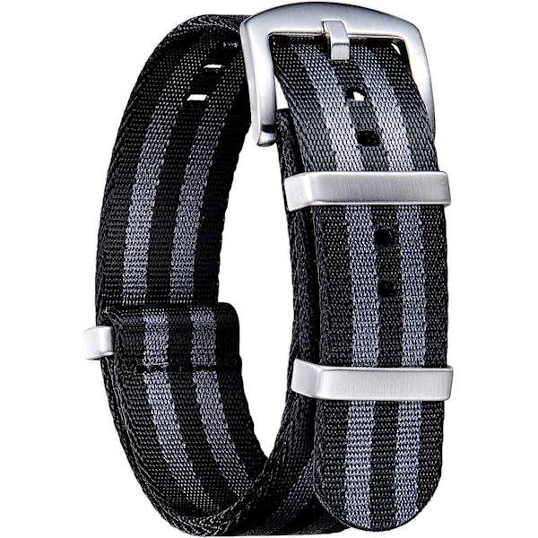 Militær nylon klokkestropp erstatnings klokkestropp - 18 mm