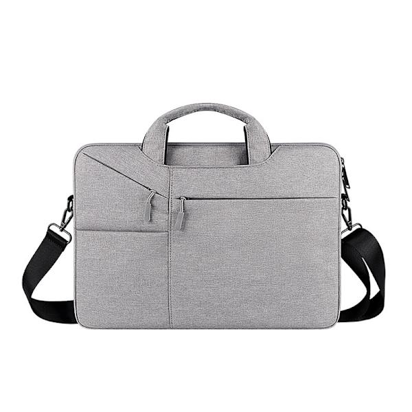 Handhållen axelväska för bärbar dator 13,3-15,6 tum Light grey 15.6 inch