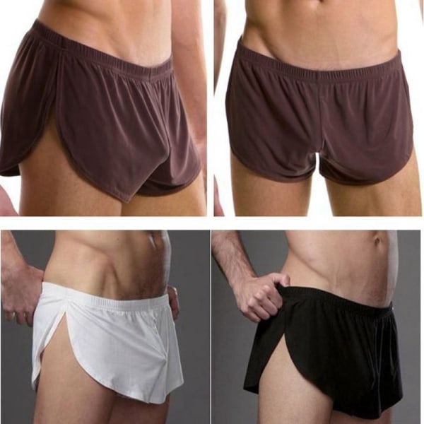 3 PCS XL Herre Boxer Underbukser, Sexede Boxer Shorts Briefs Trunks St