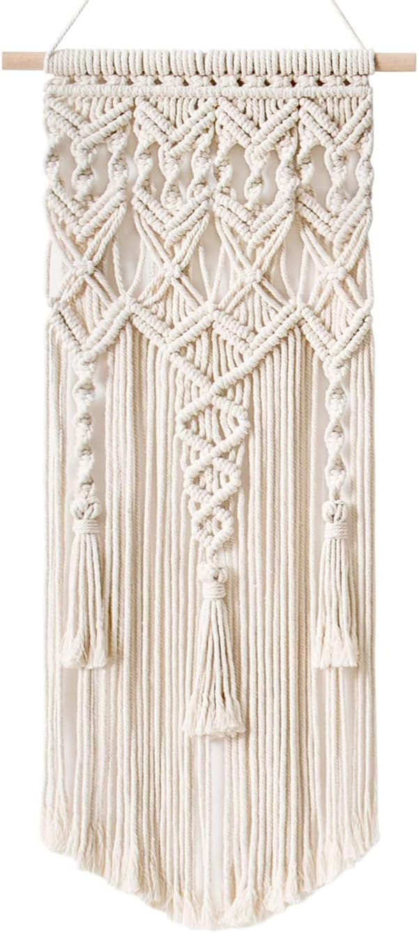 Macrame väggbonad Boho Home Chic Bohemian Geo Woven Art Boho
