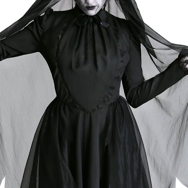 Juhlalavan vampyyrimorsian noita zombi show peliasu horror