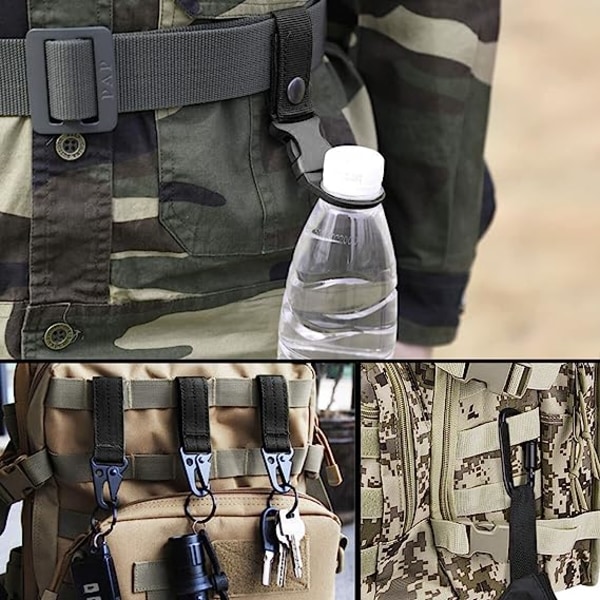 Taktisk Herrebælte, Militærstil Heavy Duty Nylon Arbejdsbælter