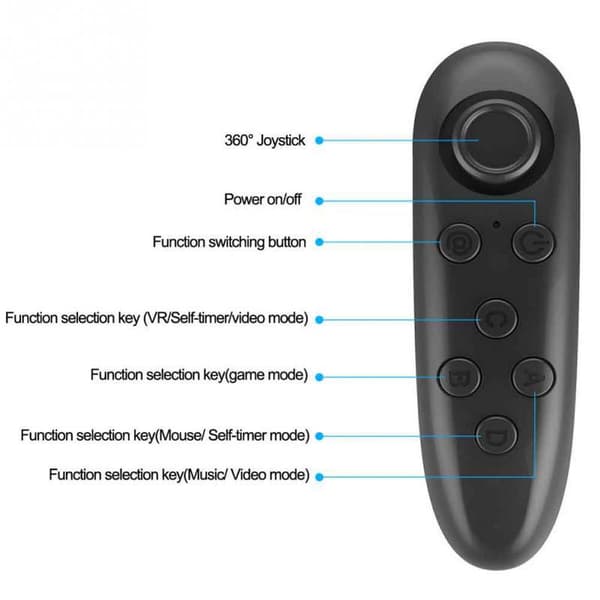 Fjernkontroll VR-briller Trådløs Android Smarttelefon Gamepad E