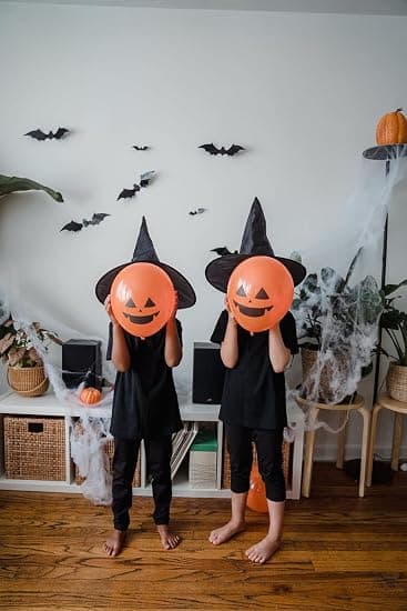 5 stk heksehatter, Halloween heksehatter dekorasjon, for dekor