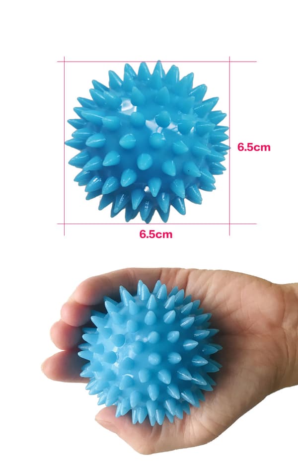 Stressboll i silikon för handstyrka, massageboll, stressboll