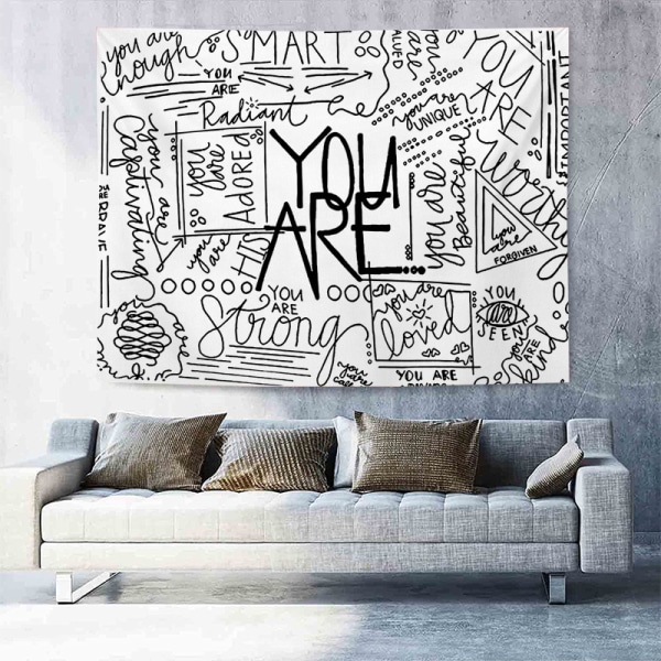 Quote You Are Seinävaate, Eurooppalainen ja amerikkalainen seinävaate
