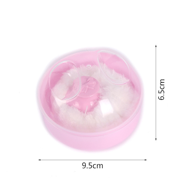 2-pakke frisør rengjøringspuff, baby puff, kosmetisk puff, kropp
