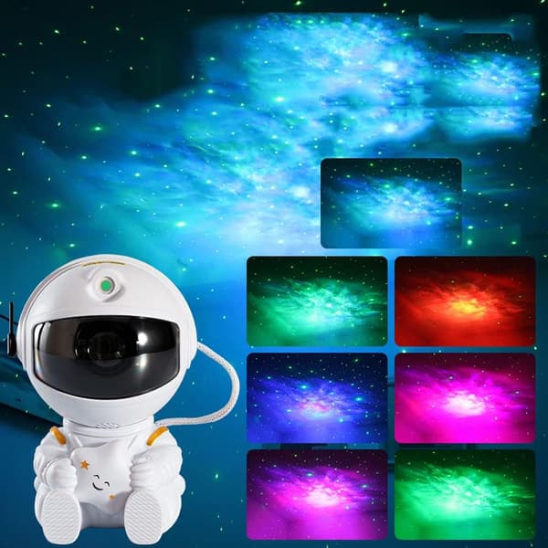 360 astetta pyörivä astronauttiprojektori