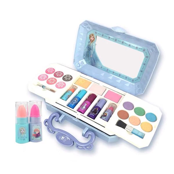 Børne makeup taske til piger, vaskbar makeup taske til små piger,