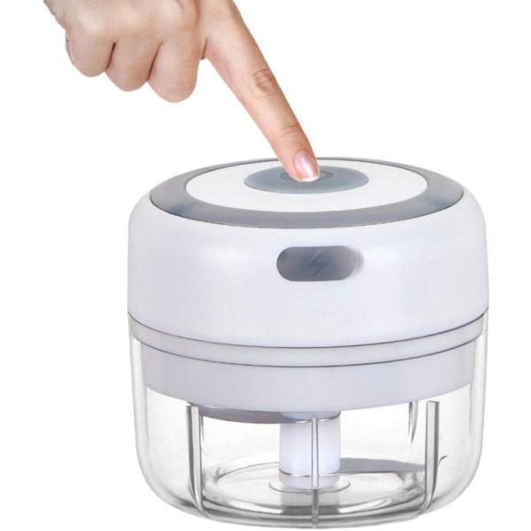 Mini Garlic Chopper, Powerful Garlic Chopper Electric Mini Food