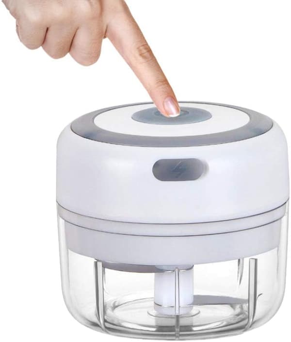 Mini vitlökhackare, kraftfull vitlökhackare elektrisk minimat
