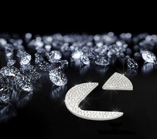 Bling Rhinestone Ratt Tilbehør Til Bil