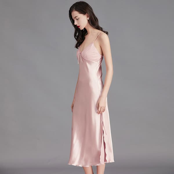 Store camisole pyjamas i silke, store natkjoler i silke XL