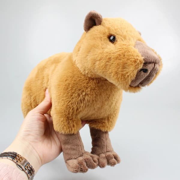 33cm Simuloitu Capybara Pehmolelu Kawaii Capybara Täytetty Nukke