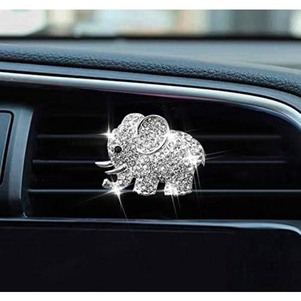Bling Bling Diamant Elefant Bilstofter til Luftfrisker