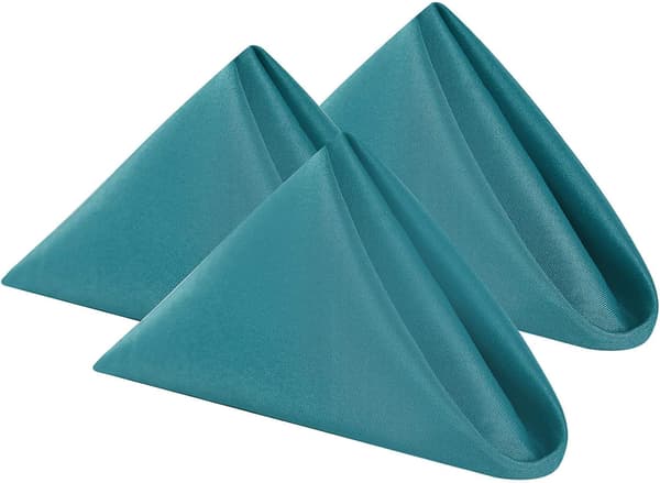 Stoffservietter 15,7*15,7 Tommer Vaskbare Polyester Middagsservietter S