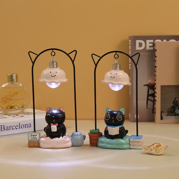 Lille natlampe til studerende, gave til hjemmet, dekoration til sengebordet