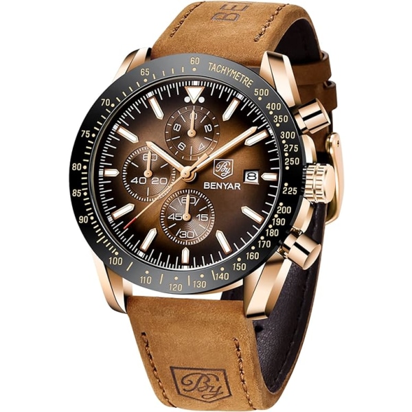 Men's Watch Waterproof Chronograph Luminous Classic Watches Stai