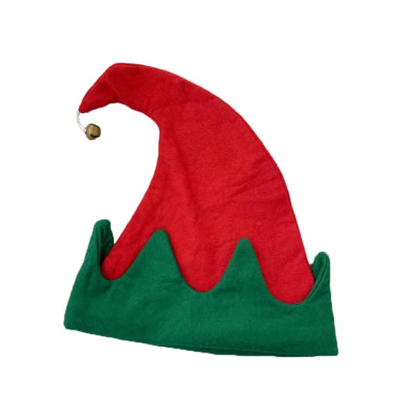 Sæt med 3 julealfefilthatte - Jingle Bells Juleferiepar