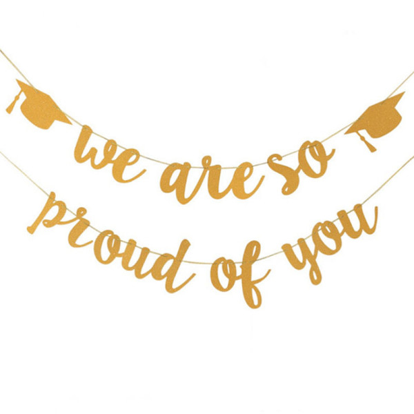 Gratulerer med uteksaminering Vi er så stolte av deg Graduation Par