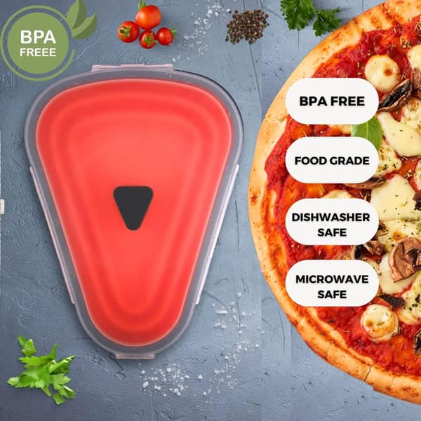 Udvidelig pizzaskivebeholder Genanvendelig pizzaskivebeholder