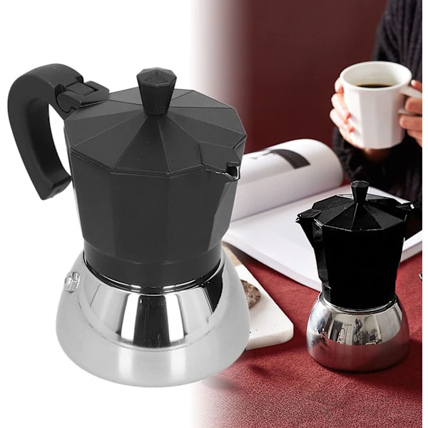 300ML Moka-kaffebryggare för spishäll