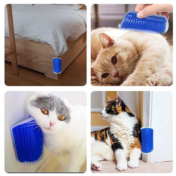 4-pack hörnklösare för katt, kattleksak, klösbräda