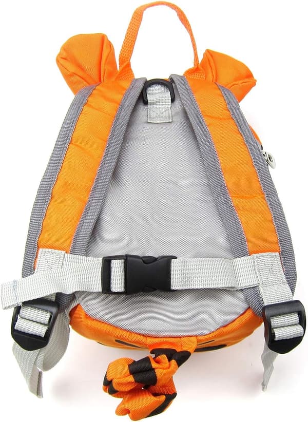 Ryggsäckssele med koppelset (orange)