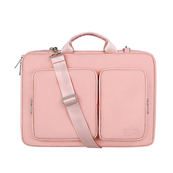 Handhållen axelväska för bärbar dator 13,3-15,6 tum Pink 14.1-15.4 inch