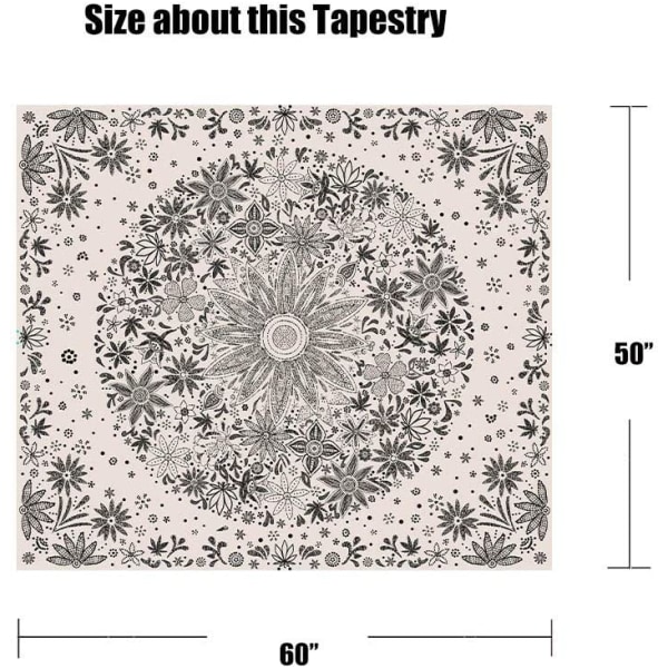 Boheemi koristeellinen seinävaate D 148*200cm