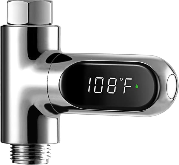 Direktläst duschtermometer | Kran duschset | LED-display
