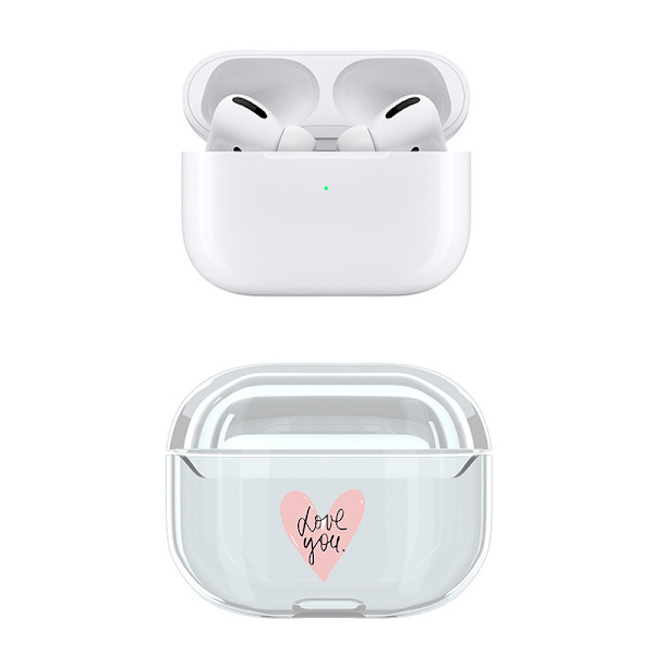 (Lycklig blind box slumpmässig leverans) Målad tecknad AirPods Pro3 g